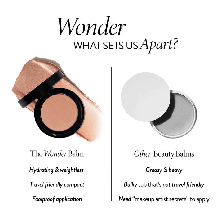 The Wonder Balm Hydrating Skin Tint us vs them
