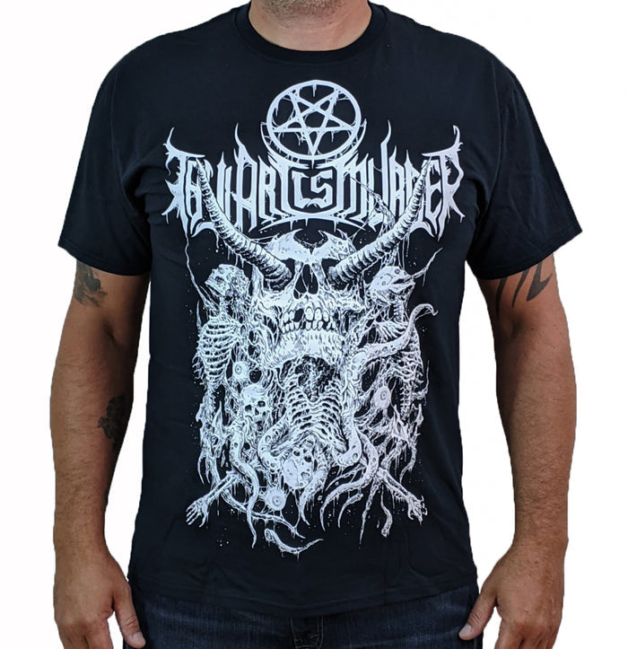 THY ART IS MURDER (Riddick Skull Pile) Men's T-Shirt