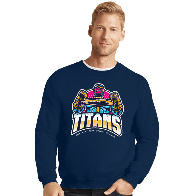 Crewneck Sweater, Unisex / Small / Navy