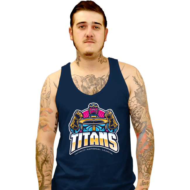Tank Top, Unisex / Small / Navy