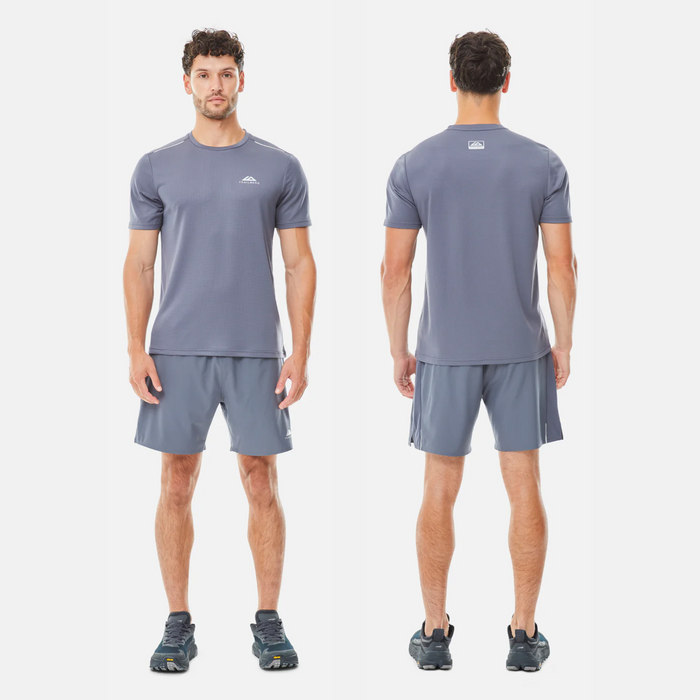 Trailberg Focus T-Shirt / Shorts Set - Storm Grey