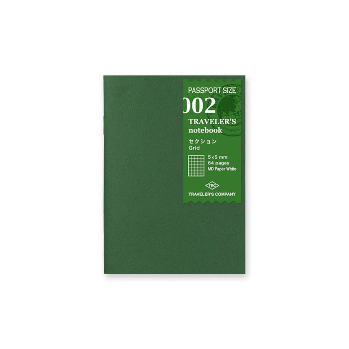 Traveler's Company Passport Grid Refill (002)