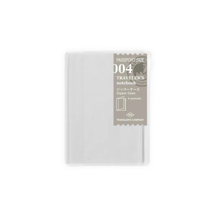 TRAVELER'S COMPANY Refill, Passport Size - (004) Zipper Case
