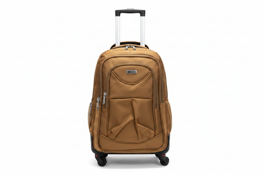 Large Trolley Backpack with Removable Wheels on white background