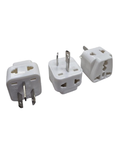 Type I - Ckitze Grounded 2 in 1 Plug Adapter - China, Australia, New Zealand
