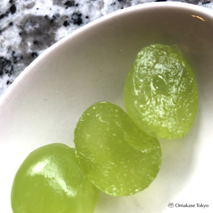 UHA Mikakuto Kororo Muscat Grape Gummy Candy (Pack of 6 per box)