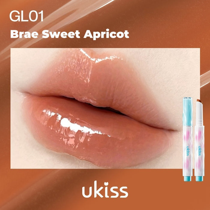 Ukiss Read Your Minds Glossy Moisture Mirror Lip Gloss T4558