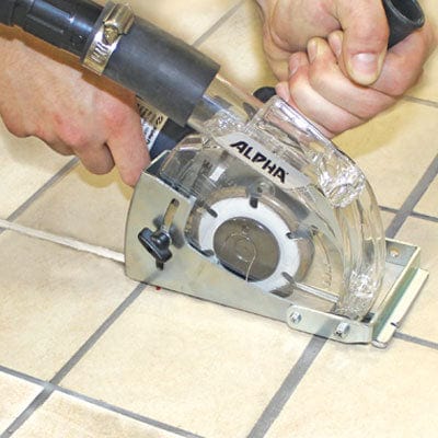 Alpha Tools EcoGuard W Dust-Free Guards - Xtreme Polishing Systems - concrete grinder vacuum, concrete grinder dust collector.