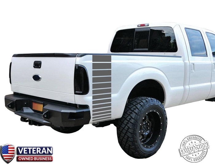 Universal Strobe Bed stripe Vinyl Decal