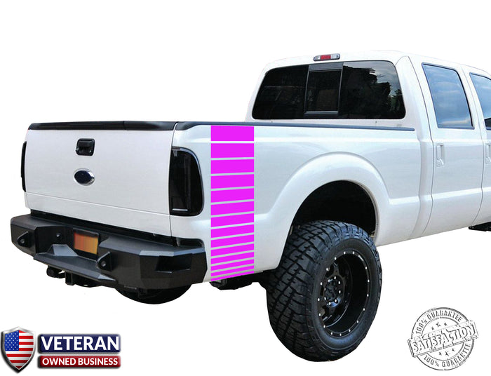 Universal Strobe Bed stripe Vinyl Decal