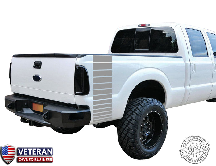 Universal Strobe Bed stripe Vinyl Decal