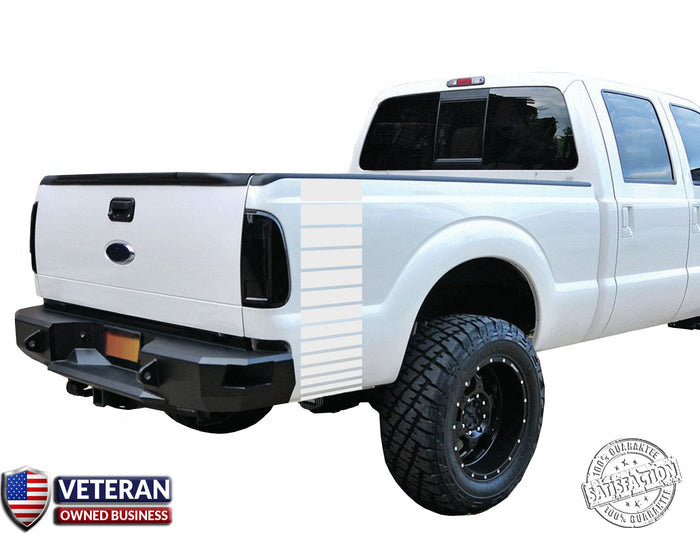 Universal Strobe Bed stripe Vinyl Decal