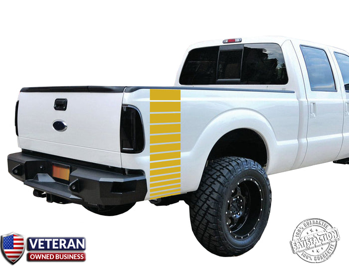 Universal Strobe Bed stripe Vinyl Decal