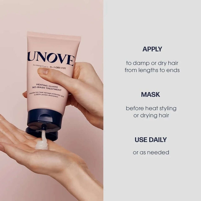 Unove Heating Guard No-Wash Hair Treatment 147ml Unove
