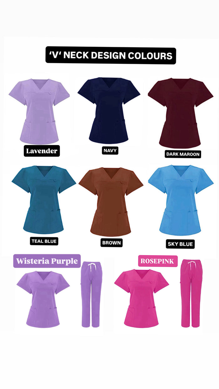 ‘V’ Neck Scrubs Set $60 OFFER