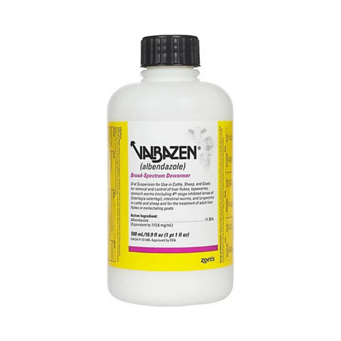 Valbazen Broad Spectrum Oral Dewormer w/Spout