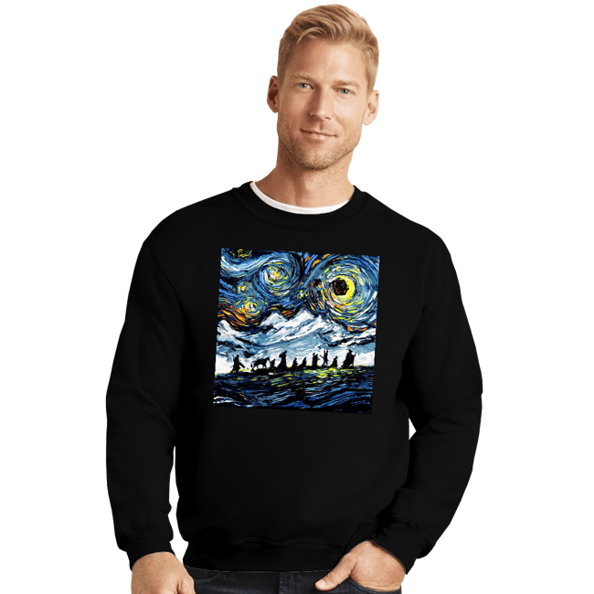 Crewneck Sweater, Unisex / Small / Black