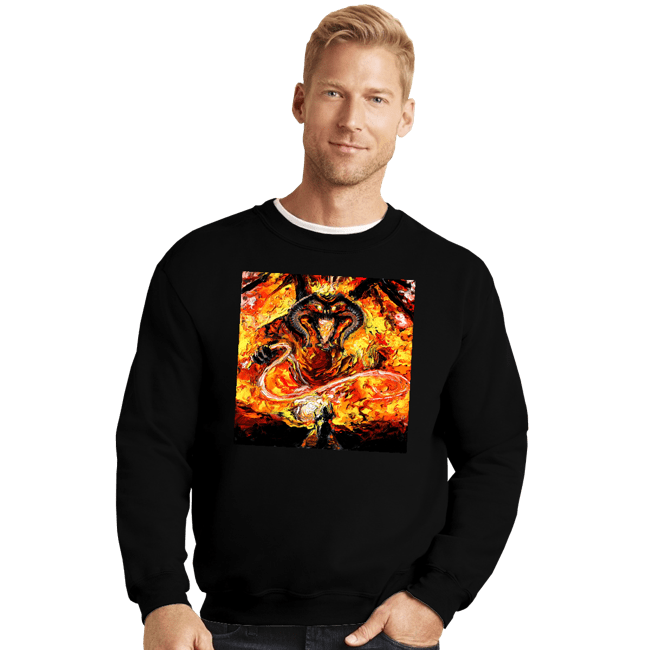 Crewneck Sweater, Unisex / Small / Black