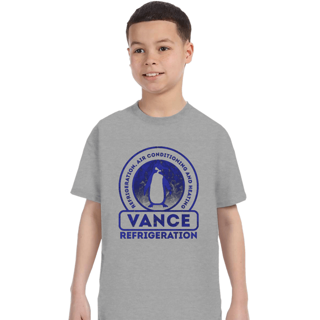 Secret_Shirts T-Shirts, Youth / XS / Sports Grey Vance Refrigeration
