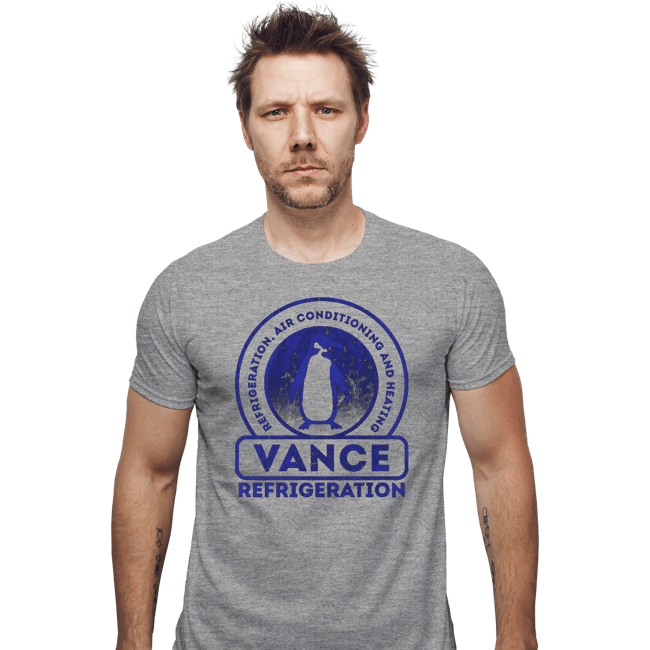 Secret_Shirts Fitted Shirts, Mens / Small / Sports Grey Vance Refrigeration