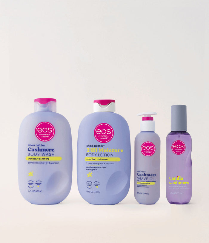 Vanilla Cashmere Shower Essentials Bundle