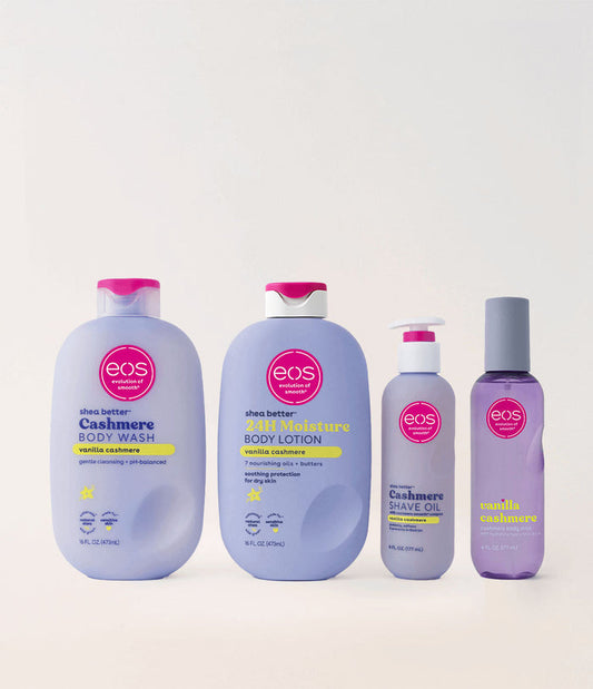 Vanilla Cashmere Shower Essentials Bundle