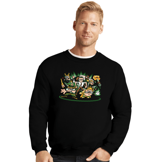 Crewneck Sweater, Unisex / Small / Black