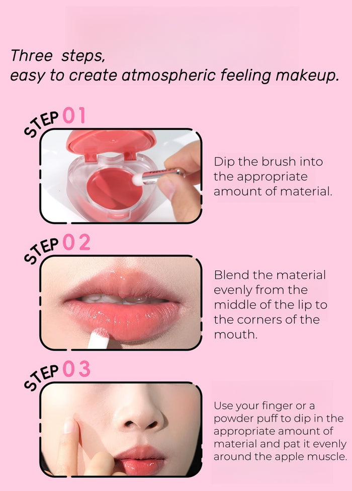 VEECCI Pudding Cheek & Lip Watery-glow Multi-use Makeup Cream T4516