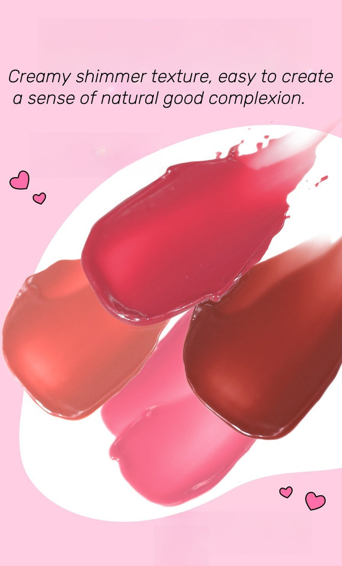VEECCI Pudding Cheek & Lip Watery-glow Multi-use Makeup Cream T4516