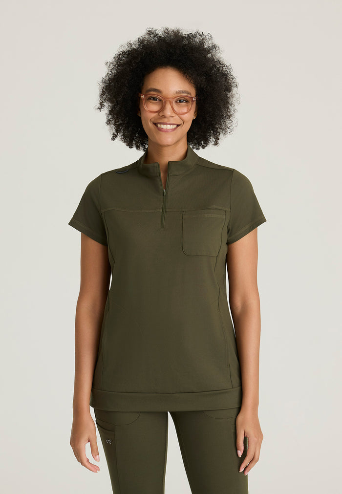 Vigor Top - Olive - Grey's Anatomy Scrubs