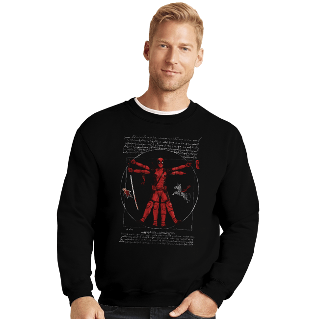 Crewneck Sweater, Unisex / Small / Black