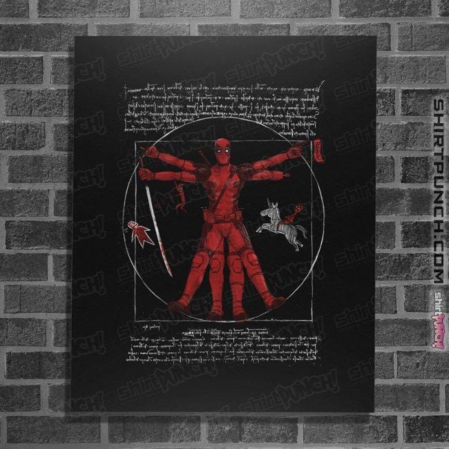 Posters / 4"x6" / Black