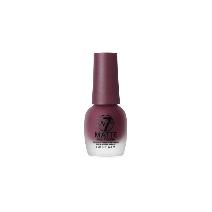W7 Nail Polish Matte طلاء الاظافر المطفي