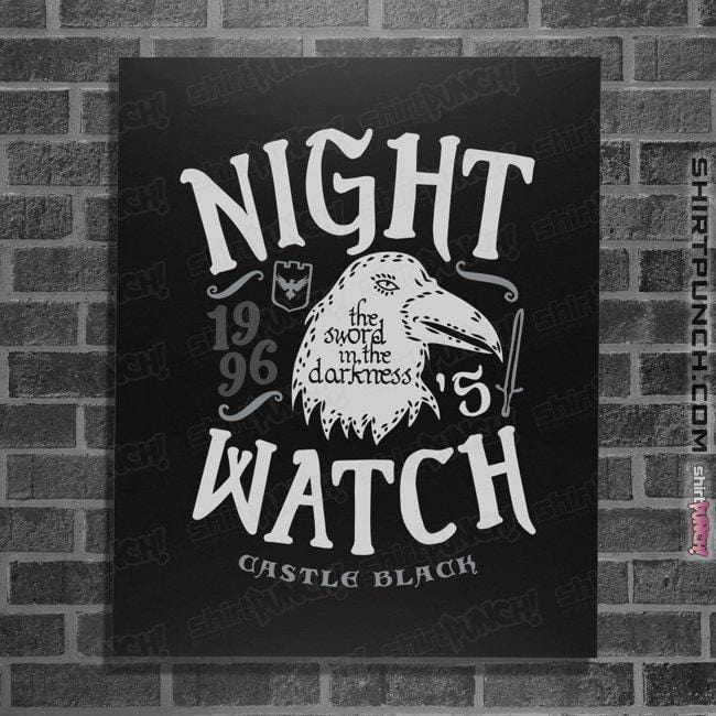 Posters / 4"x6" / Black
