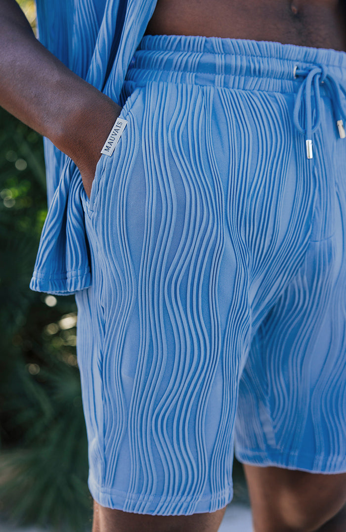 Wave Shorts in Blue