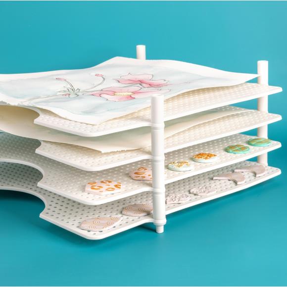 We R Memory Keepers - Multi-Use Paper Trays - 4/Pkg - White 12"X12".  Available at Embellish Away located in Bowmanville Ontario Canada.