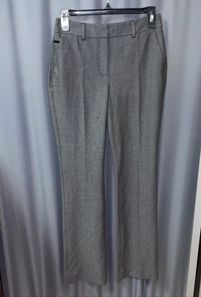 White House Black Market Women's The Luxe Suiting Boot Grey Pants NWT Size 00R