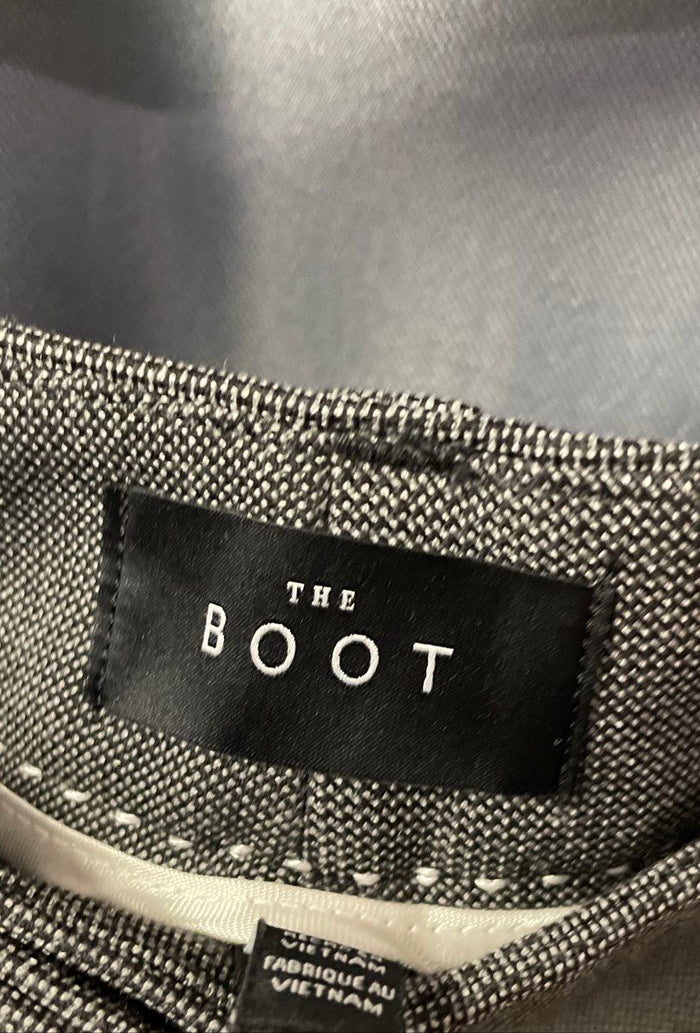 White House Black Market Women's The Luxe Suiting Boot Grey Pants NWT Size 00R