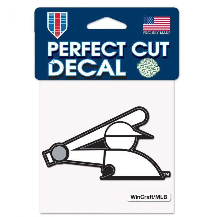 White Sox 1/2 Batter Perfect Cut Color Decal 4X4