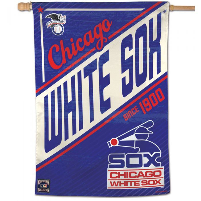 White Sox " 1983 Heritage" Vertical Banner 27"X 37"
