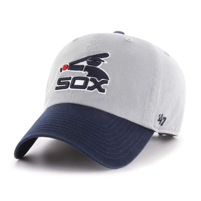 White Sox 47Brand Batterman Adjustable 2-Tone Wool Hat