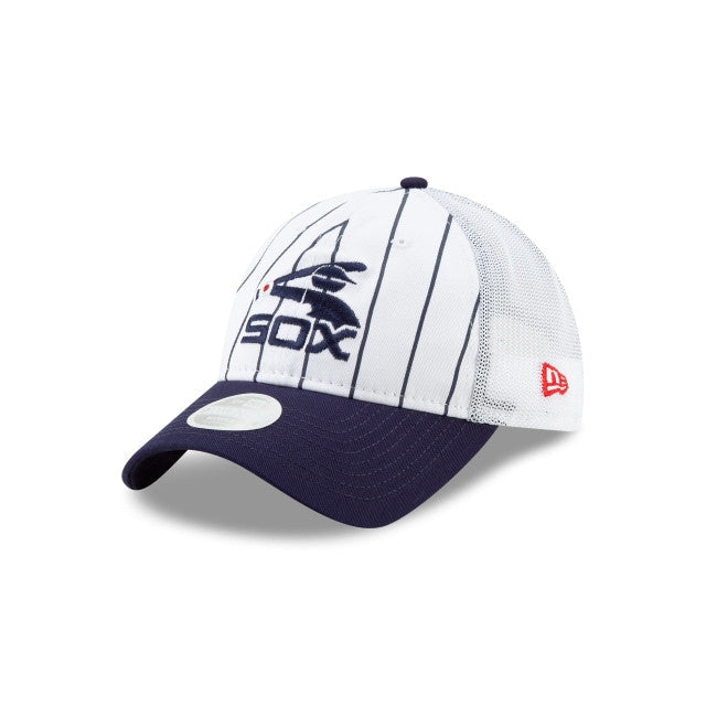 White Sox New Era 1983 Pinstripe Women’s Trucker Adjustable Cap-2