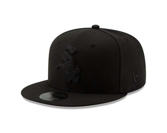 White Sox New Era Black Tonal 59FIFTY Fitted Hat-2