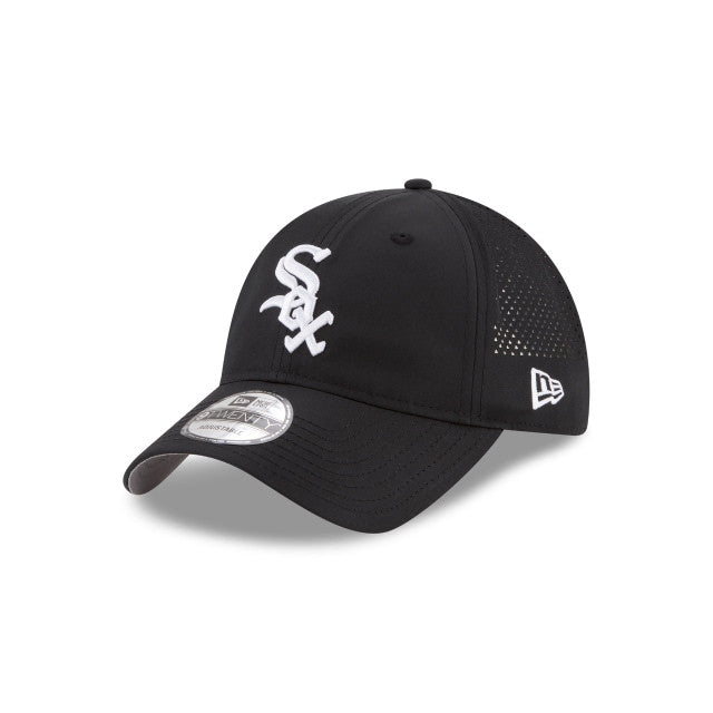 White Sox New Era Perf Pivot Black Adjustable Cap-2