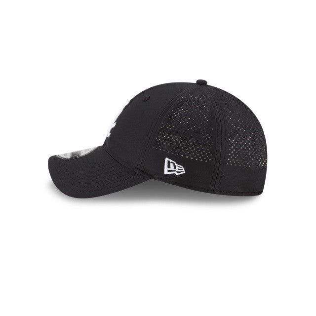White Sox New Era Perf Pivot Black Adjustable Cap-3