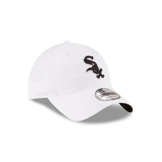 White Sox New Era Perf Pivot White Adjustable Cap