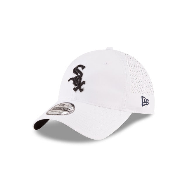 White Sox New Era Perf Pivot White Adjustable Cap-2