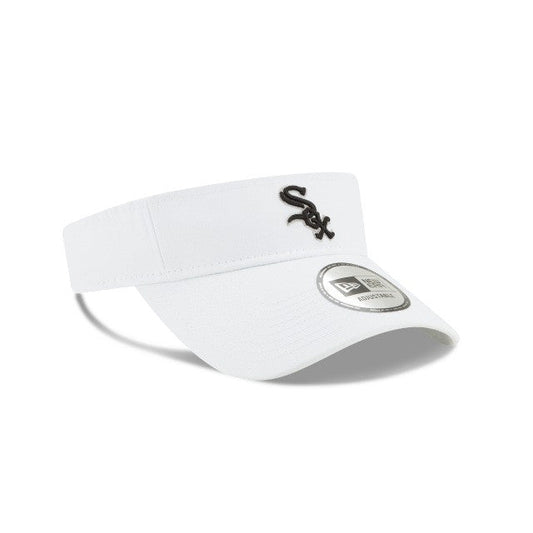 White Sox New Era White Essential Visor