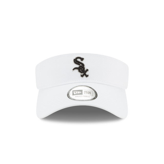 White Sox New Era White Essential Visor-1