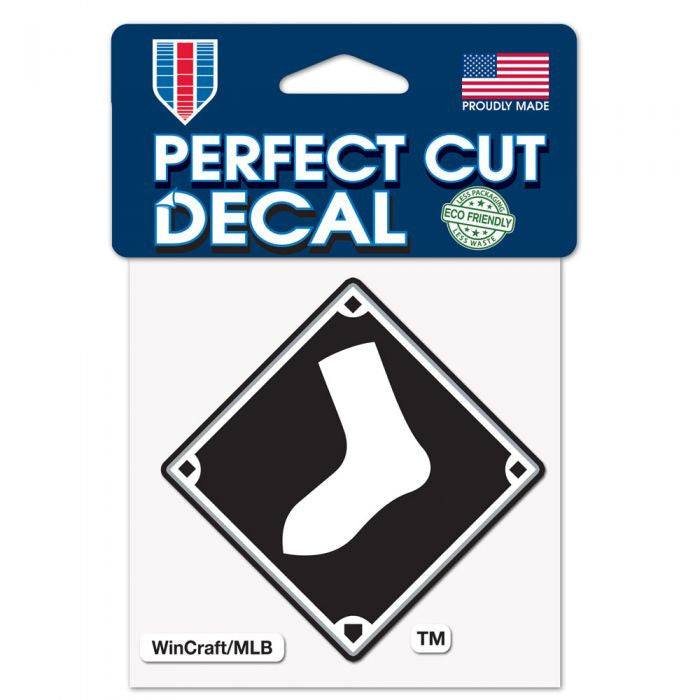 White Sox Perfect Cut Color Decal 4X4